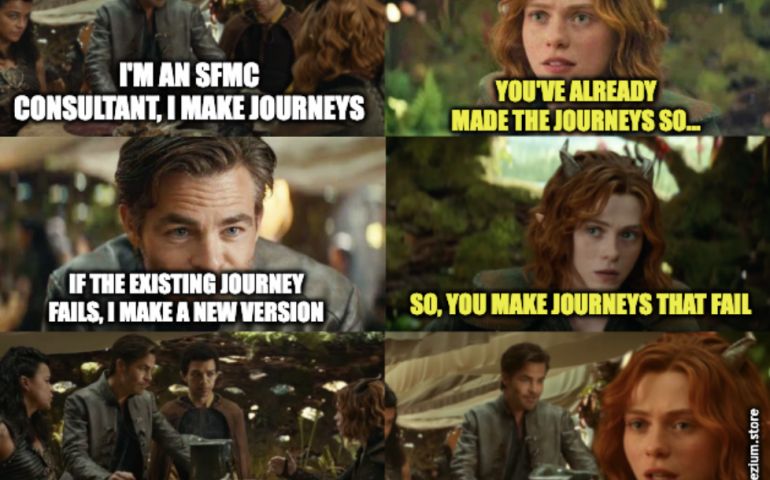 SFMC Consultant keep making journeys