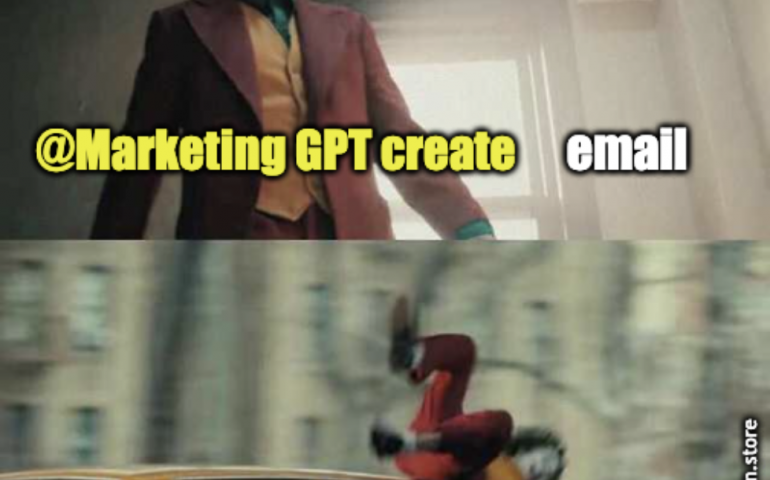 Joker hit by a car as marketinggpt email hit by outlook
